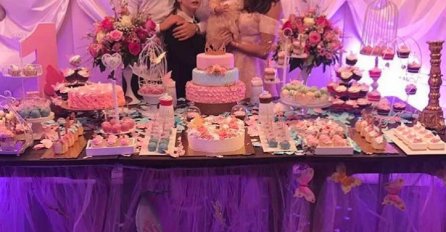 Edin i Amra Džeko priredili zabavu za svoju princezu: Mala Una već napunila godinu (Pogledajte galeriju)