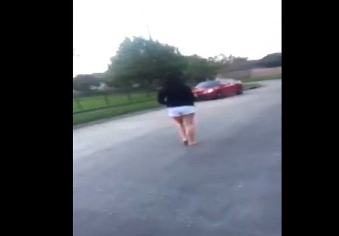 Uhvatio je djevojku u prevari pa je osramotio na ulici i postavio video na internet (VIDEO)