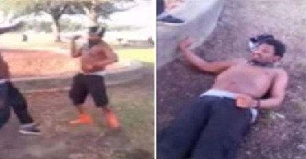 Ukrao je čovjeku majicu, a onda je dobio nokaut kakav se rijetko viđa (VIDEO)