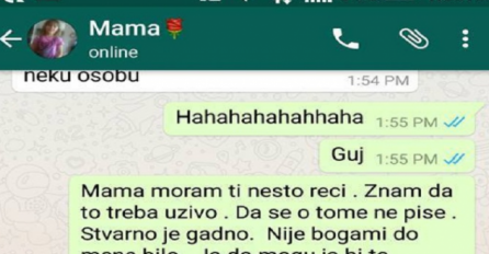 Ovakve stvari se ne govore na chatu: Mama, moram ti nešto reći, znam da je gadno!