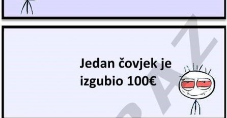 Čovjek izgubio pare, a Buraz "pomagao" u traženju