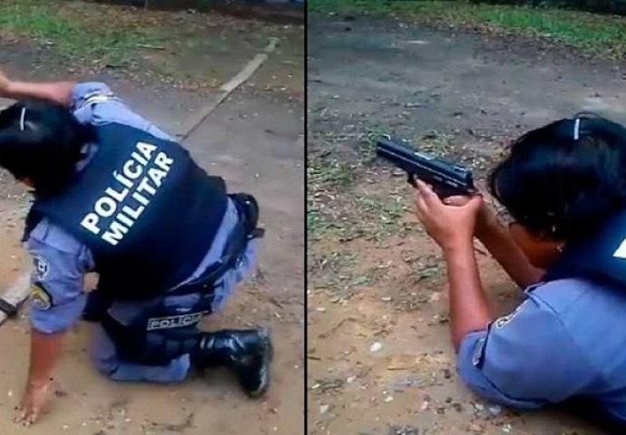 Policajka koju ne biste htjeli da stane u vašu odbranu, pogledajte zašto (VIDEO)