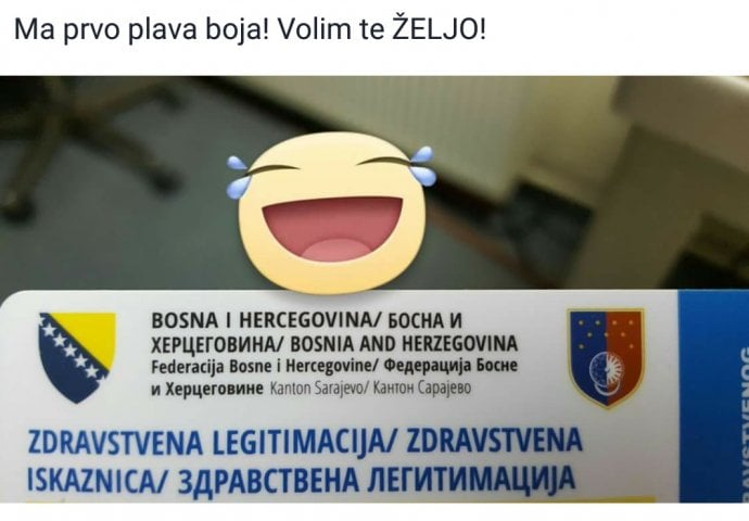 Usijale se društvene mreže nakon priče Novi.ba o skandalu sa grbom na zdravstvenim knjižicama: Navijači Želje i Sarajeva se prepucavaju koja boja treba biti prva!!!