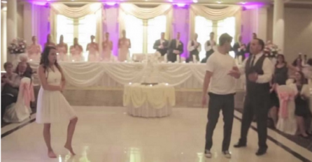 Otac mladenke je prekinuo prvi ples, a onda je uradio nešto potpuno neočekivano (VIDEO)