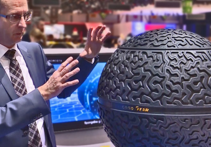 Za ne povjerovati: Goodyear najavio gumu budućnosti u obliku sfere (VIDEO)