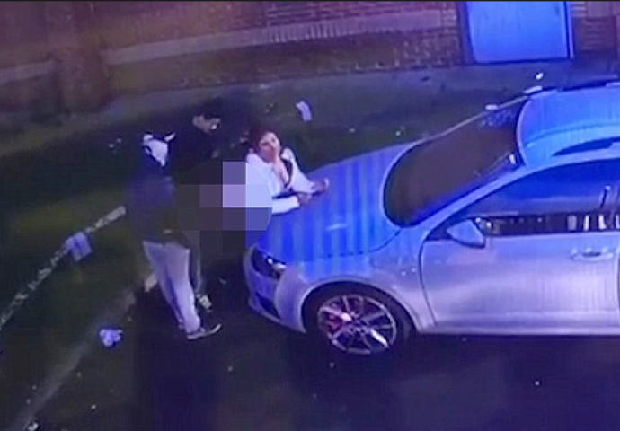 Napaljeni par se seksao na haubi automobila a onda je došao vlasnik i uradio ovo (VIDEO)