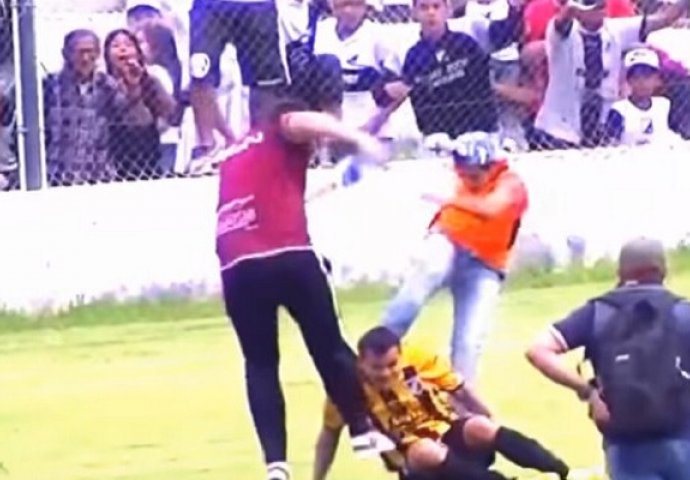 MASOVNA TUČA: Skupljač lopti pljuvanjem započeo tučnjavu i nogom izudarao nogometaša