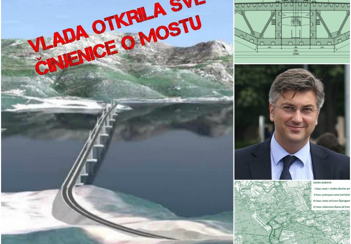 EKSKLUZIVNO Vlada Hrvatske danas definitivno odlučila: Gradimo Pelješki most jer ćemo morati podići  "Šengenski zid" na granici sa Bosnom!