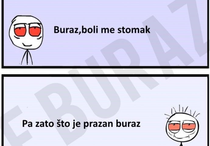 Burazu je sad sve jasnije: Rekao mu je zašto ga boli stomak, a onda je ovaj skontao sve!