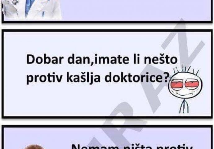 Doktorica nije najbolje shvatila Buraza