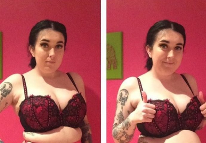 Objavila je dvije fotografije sebe u donjem vešu, a onda poslala poruku koja zaslužuje aplauz svih žena (FOTO)
