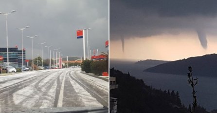 Tornado i i olujni vjetar prijete obali:  Apokaliptični prizori nadolazećeg nevremena uznemirili su sve! (FOTO  & VIDEO)