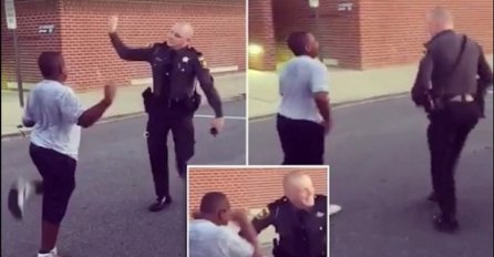 Momak je izazvao policajca na duel, a kada vidite u čemu prsnut ćete od smijeha (VIDEO)