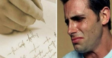  Ostavio je oproštajno pismo kako bi testirao ljubav supruge, ali njena reakcija ga je dotukla