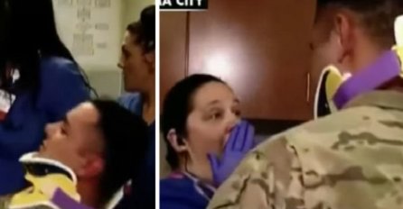 Medicinska sestra je dozivala vojnikovo ime, a onda ostala u šoku kada je shvatila ko je on zapravo (VIDEO)