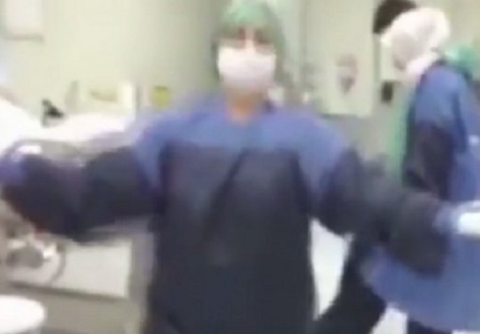 Medicinske sestre snimljene kako lumpuju i igraju kolo kod pacijenata koji se bore za život na intenzivnoj njezi (VIDEO)