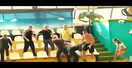 Trojica su napala momka pored bazena, nisu znali da je on tu sa prijateljima (VIDEO)