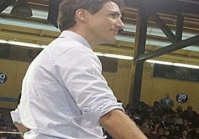 'Ovo je bome dobra guza': Žene su poludjele zbog fotke stražnjice kanadskog premijera