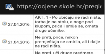 Sat lijepo prati i sudjeluje ali... Opet postoji ono "ali"