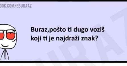 Ovo je Burazov najdraži znak