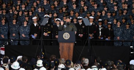 Trump želi jaču američku vojsku: "Vojna flota treba da ima 12 nosača aviona i 350 velikih brodova"