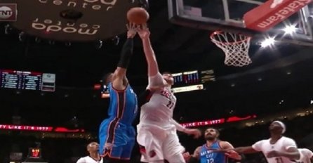 Svi se dive bosanskoj zvijeri: Nurkić uništio Westbrooka koji je opet ispisao historiju! (VIDEO)