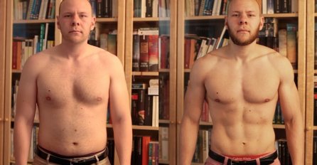 Bio je debeljuškast a onda je počeo trenirati, pogledajte fantastične rezultate za 3 mjeseca (VIDEO)
