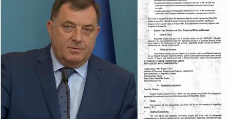 EKSKLUZIVNO Otkrivamo dokument o lobiranju za RS u AMERICI: Za ovo je Dodik samo jednoj kompaniji platio više od 6,5 miliona dolara!