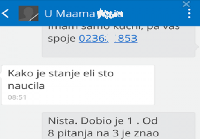 Razgovor između majke i učiteljice o njezinom sinu!Kakvi su roditelje, dijete je ispalo dobro