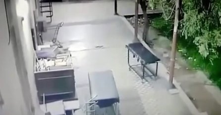 Scena od koje će vam se dići kosa na glavi, pogledajte šta su nadzorne kamere snimile u bolnici (VIDEO) 