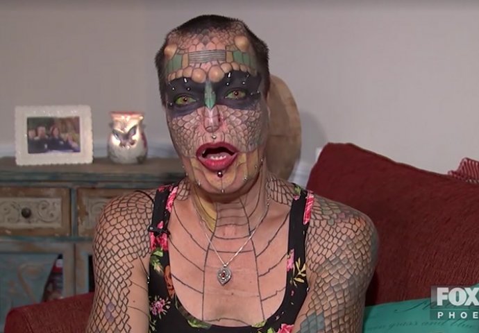 ŽELI POSTATI OPASNA MITSKA ZVIJER: Ima rogove na glavi, tetovaže i oči smrti! (FOTO + VIDEO)