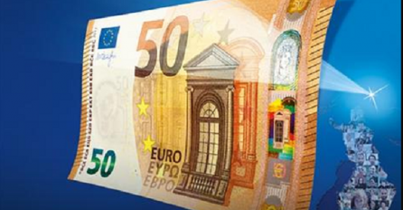 Uskoro u opticaju nova novčanica od 50 eura , a ovako će izgledati (VIDEO)