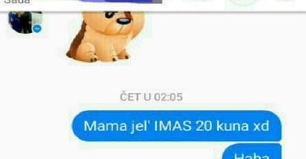 Bitno je da mama ima, a da li želi da podijeli s onim koji nemaju? Nema pitanja, nema ni para