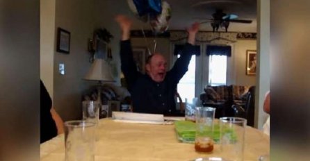 Ovaj čovjek je slavio svoj rođendan, ali ovakav poklon nije mogao ni zamisliti (VIDEO)