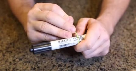 Uzeo je spajalicu i omotao je oko flomastera: Kada vidite zašto, htjeti ćete napraviti isto (VIDEO)