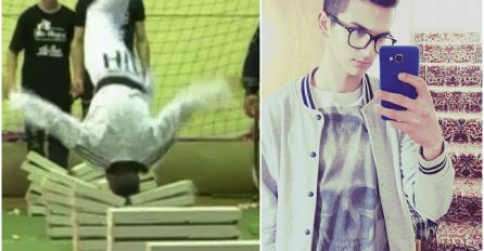 Ekskluzivno SVJETSKI REKORDER ZA NOVI.BA: Ovo je mladić koji može razbiti glavom 111 blokova za samo 35 SEKUNDI!