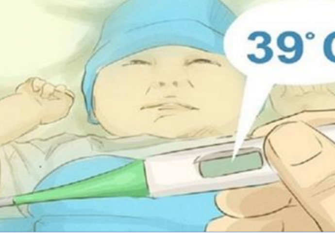 BEZ LIJEKOVA, NA PRIRODAN NAČIN: Evo kako da skinete temperaturu vašeg djeteta U ROKU OD 5 MINUTA!