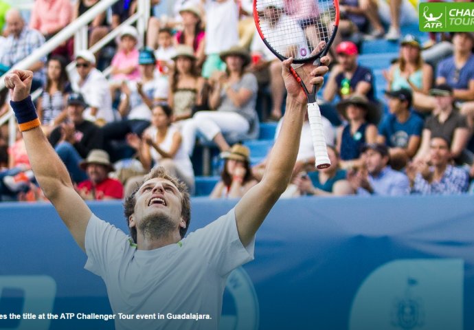 Uspon bh. tenisa: Mirza Bašić osvojio turnir u Meksiku! (POGLEDAJTE VIDEO)