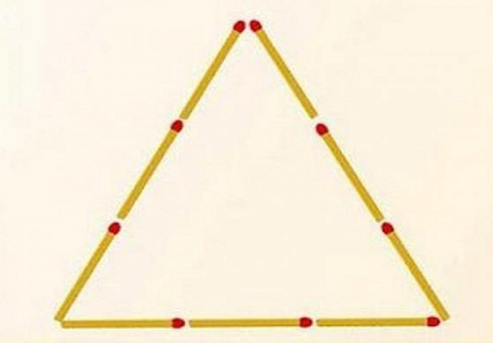 Mozgalica koja je mnoge zbunila: Možete li od jednog trougla napraviti tri?