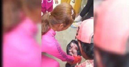 Napušteno novorođenče pronađeno u plastičnoj vrećici za smeće, mještani šokirani(VIDEO)