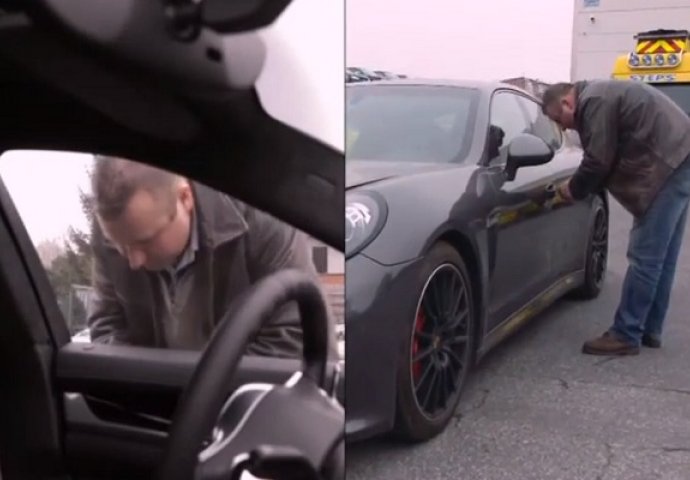 Ako ste mislili da se vaš automobil ne može ukrasti jer ima zaštitu, onda pogledajte ovaj snimak (VIDEO)