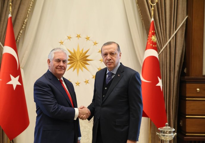 Erdogan i Tillerson: Trumpov šef diplomatije došao na poziv turskog predsjednika - evo o čemu su RAZGOVARALI!