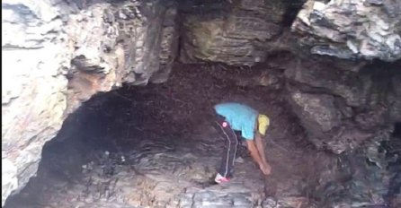 Ušao je u veliku pećinu i nakon samo par trenutaka debelo zažalio (VIDEO)