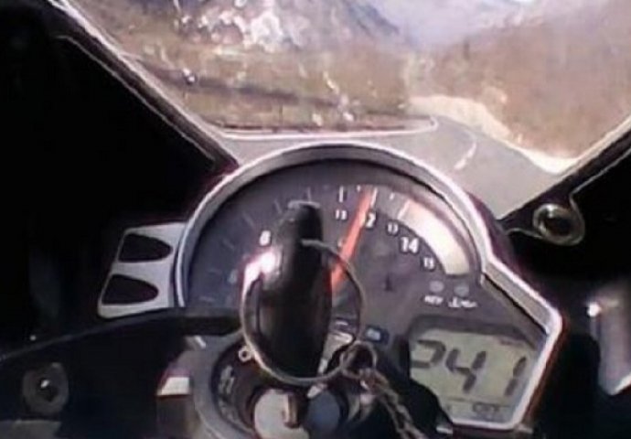 BAHATOST NA DJELU: Od Mostara do Jablanice stigao za 17 minuta, vozio 270 km/h!