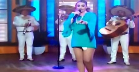 Meksikanka pjevala uživo na televiziji, a onda se osramotila pred milionima gledaoca (VIDEO)