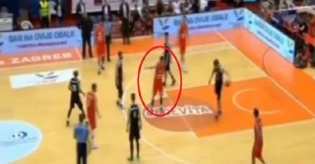 Htio poniziti Partizan 5 sekundi prije kraja: Pogledajte skandalozan potez koji je umalo izazvao tuču košarkaša (VIDEO)