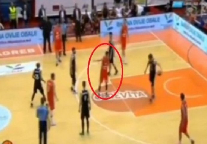 Htio poniziti Partizan 5 sekundi prije kraja: Pogledajte skandalozan potez koji je umalo izazvao tuču košarkaša (VIDEO)