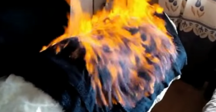 BIZARNA METODA MRŠANJA: Osobu umotaju u nekoliko peškira, a onda je zapale! (VIDEO)