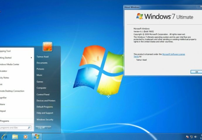 Windows 7 i dalje najpopularniji operativni sistem na svijetu