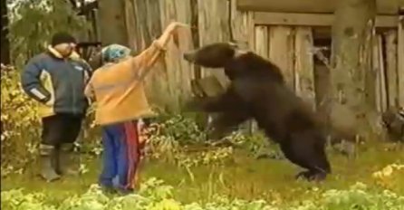 Htjela je da rukom nahrani medvjeda, no nakon ovoga takva ideja joj nikada više neće pasti na pamet (VIDEO)